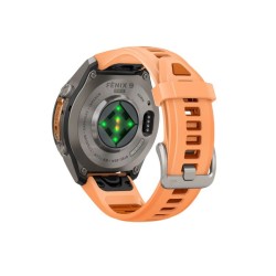 Reloj Garmin fēnix® 9 Pro inReach® 43 mm y correa salmón, 010-04335-01.