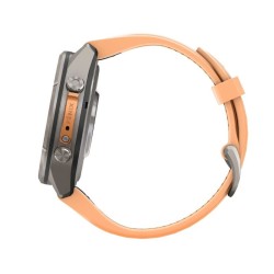 Reloj Garmin fēnix® 9 Pro inReach® 43 mm y correa salmón, 010-04335-01.