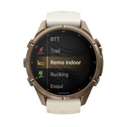 Reloj Garmin fēnix® 9 Pro inReach® 43 mm titanio dorado, 010-04335-21.