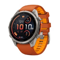 Reloj Garmin fēnix® 9 Pro inReach 47 mm correa naranja, 010-04336-01.