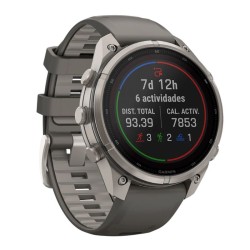 Reloj Garmin fēnix® 9 Pro inReach® Solar 47 mm en gris, 010-04338-01.
