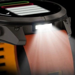 Reloj Garmin fēnix® 9 Pro inReach® 51 mm correa naranja, 010-04337-01.