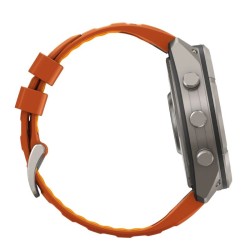 Reloj Garmin fēnix® 9 Pro inReach® 51 mm correa naranja, 010-04337-01.