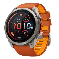 Reloj Garmin fēnix® 9 Pro inReach® 51 mm correa naranja, 010-04337-01.