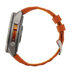 Reloj Garmin fēnix® 9 Pro inReach® 51 mm correa naranja, 010-04337-01.