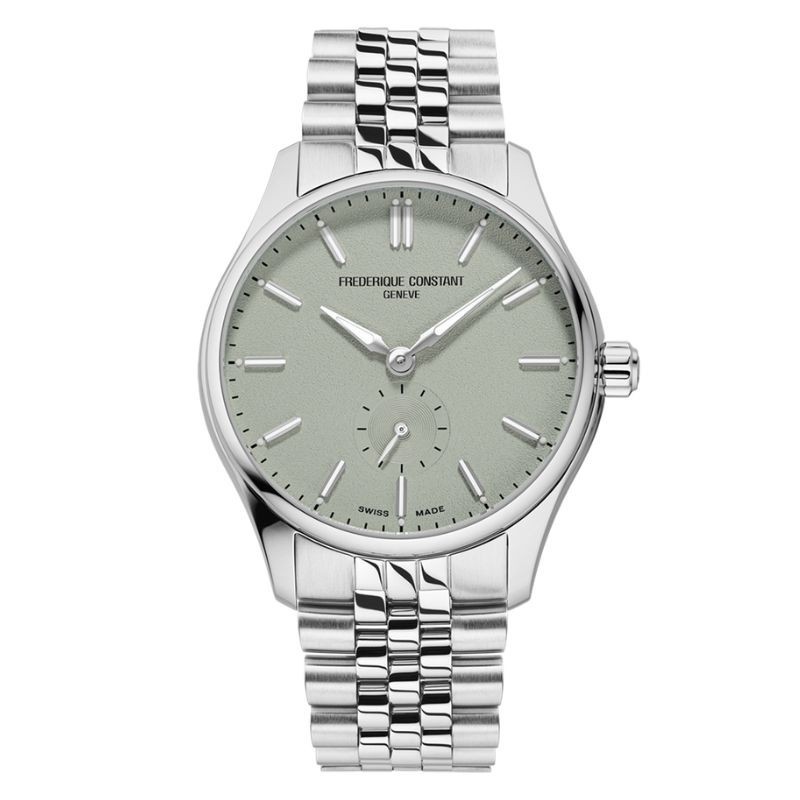 Reloj Frederique Constant Classics Automatic esfera verde,  FC-530GR3B6B.