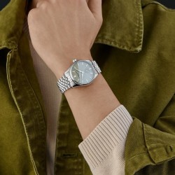 Reloj Frederique Constant Classics Automatic esfera verde,  FC-530GR3B6B.