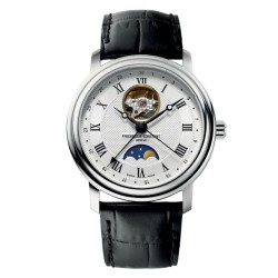 Reloj Frederique Constant Heart Beat Moonphase y piel, FC-335MC4P6.