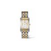 Reloj Longines "Dolce Vita" rectangular de mujer de acero y oro L56705158