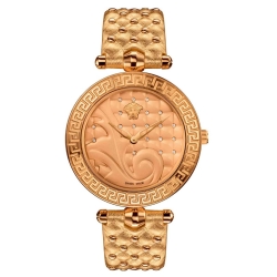 Reloj Versace"Vanitas" de mujer dorado con diamantes en esfera VK719 0014