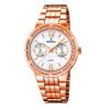 Reloj Festina de mujer "Mademoiselle" dorado en oro rosé con circonitas y esfera de nácar F16702/1