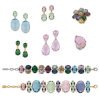 Colección de joyas en plata y piedras de colores Swarovski®, de Maximo Betro.