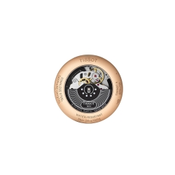 Reloj Tissot automático "Chemin des Tourelles" para hombre, dorado y cronógrafo T0994273603800.