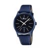 Reloj Lotus para hombre en azul "Smart Casual" con correa de tela y detalles plateados 18166/3.