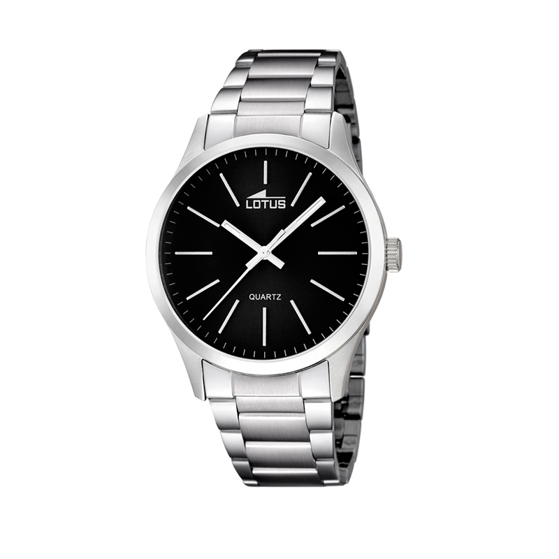 Reloj Lotus para hombre "Smart Casual" en acero con esfera negra 15959/3. Reloj Lotus para hombre "Smart Casual" en acero con esfera negra 15959/3.