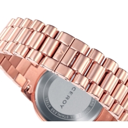 Reloj Viceroy para mujer "Femme" dorado en oro rosa, circonitas y multifunción 471068-17.