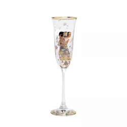 Copa de champang "La expectativa" de Gustav Klimt, Goebel