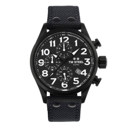 Reloj TW STEEL "Volante" VS44 para hombre, con caja de 48 mm en negro.