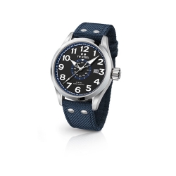 Reloj Tw Steel "Volante" 45 mm., para hombre con correa azul marina.