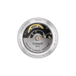 Reloj Tissot Everytime con mecanismo ""Swissmatic" para hombre con correa negra, T1094071605100.
