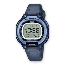 Reloj Casio para cadete, digital en resina azul, ref. LW-203-2AVEF.