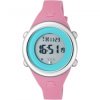 Reloj Tous para niña "Soft Digital", en silicona rosa y pantalla celeste, ref. 800350615.