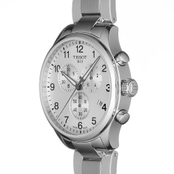 Reloj Tissot Chrono XL para hombre totalmente plateado y cronógrafo, T1166171103700.