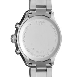 Reloj Tissot Chrono XL para hombre totalmente plateado y cronógrafo, T1166171103700.