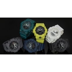 Colección completa de los Casio G-Shock con Bluetooth® y sistema G-Squad, GBA-800.