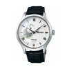 Reloj Seiko Presage SSA379J1 automático de hombre, esfera blanca y correa.