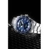 Reloj Seiko SKA783P1 Neo Sport Kinetic hombre, en acero y esfera azul.