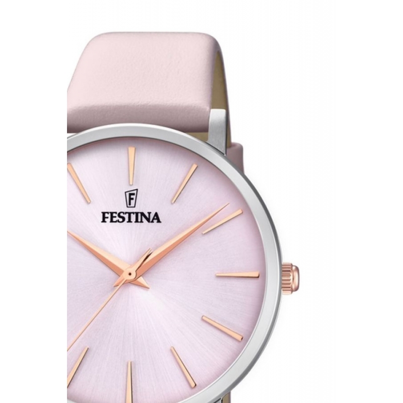 Reloj Festina Boyfriend F203712 de mujer en rosa, con Reloj de mujer Festina Boyfriend F203712 de piel rosa en