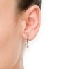 Pendientes de Luxenter puestos en modelo.