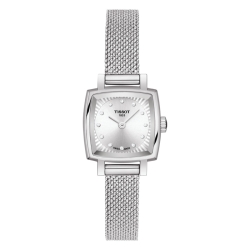 Reloj Tissot Lovely de mujer en acero, con diamantes y malla, T0581091103600.