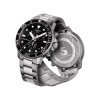 Reloj Tissot Seastar 1000 con cronógrafo, 300 metros, acero y esfera negra, T1204171105100