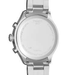 Reloj Tissot Chrono XL para hombre en acero, cronógrafo y esfera azul, T1166171104701.