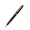 Rollerball Montblanc Meisterstück tamaño LeGrand, en resina negra y dorado 11402.