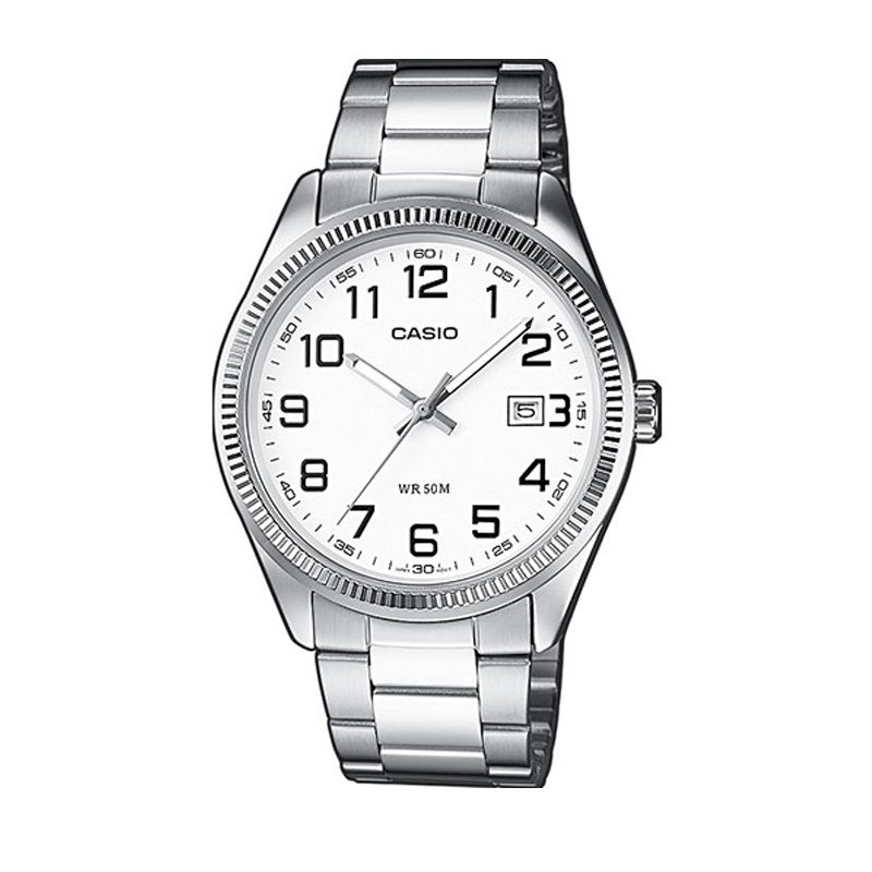 Reloj Casio de hombre plateado de estilo clásico, MTP-1302PD-7BVEF.