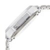 Reloj Casio A168WEM-7EF plateado digital con esfera plata espejada.
