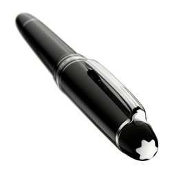 Pluma Montblanc Meisterstück LeGrand Platinum en resina negra, 2851.