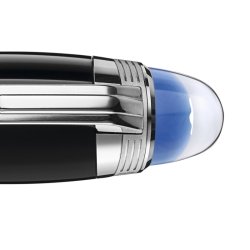 Pluma Montblanc StarWalker en resina negra y plateado, 118844.