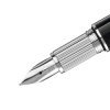 Pluma Montblanc StarWalker en resina negra y plateado, 118844.