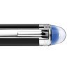 Bolígrafo Montblanc StarWalker en resina negra y plateado, 118848.