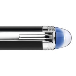 Bolígrafo Montblanc StarWalker en resina negra y plateado, 118848.
