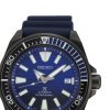 Detalle del Seiko Prospex SRPD09K1 automático y diver´s 200m. en azul.