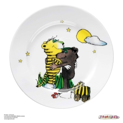 Plato del set de cubiertos con vajilla de porcelana Janosch, de WMF.
