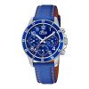 Reloj Lotus Junior en azul, multifunción y correa de piel, ref. 18581/2.