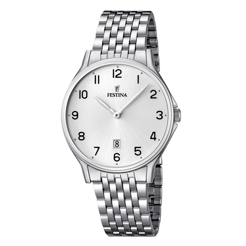 Reloj Festina de hombre en acero con numeración, F16744/1.