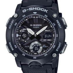 Reloj Casio G-Shock Carbon Core Guard en negro, GA-2000S-1AER.