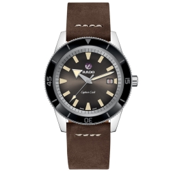 Reloj Rado HyperChrome XL Captain Cook automático con piel marrón, R32505305.